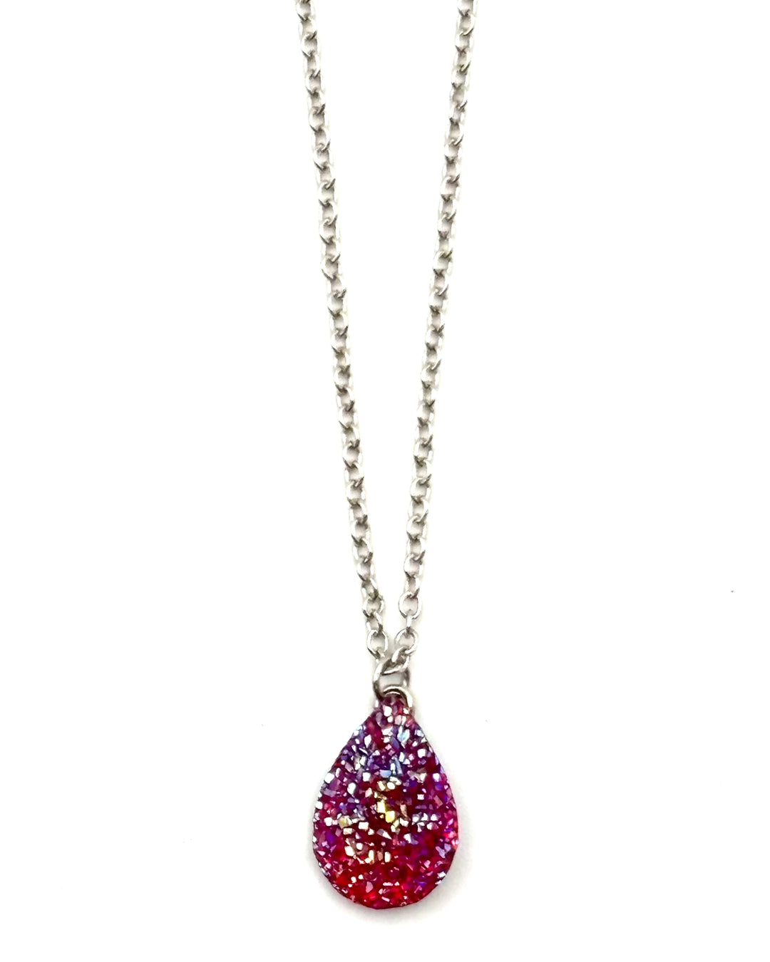 Holographic Purple & Pink Necklace