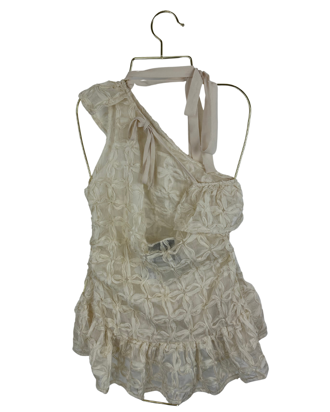 House of Sunny Sheer Applique Top - Size 4