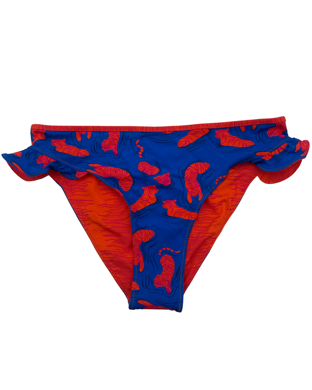 Orange Reversible Swim Bottom - S, L, XL