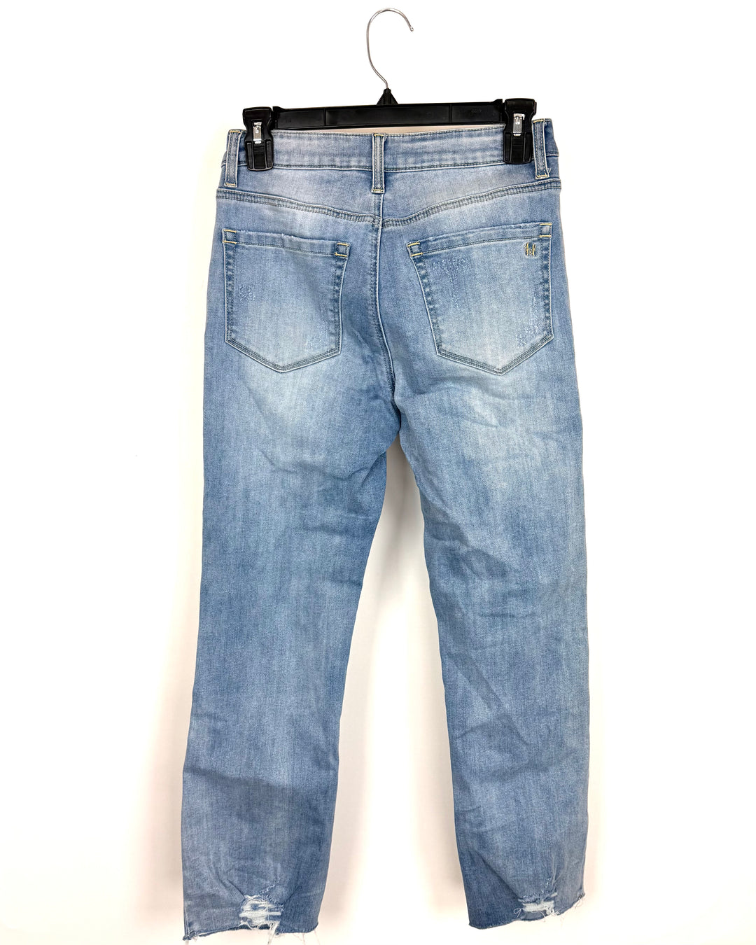 Blue Distressed Jeans - Size 2/4