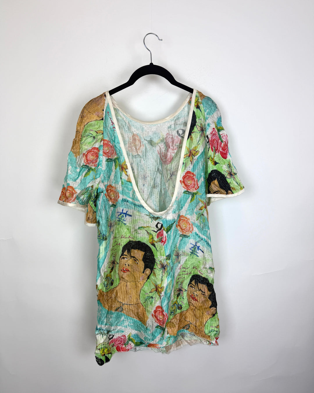 Abstract Short Sleeve Shirt - Size 6/8