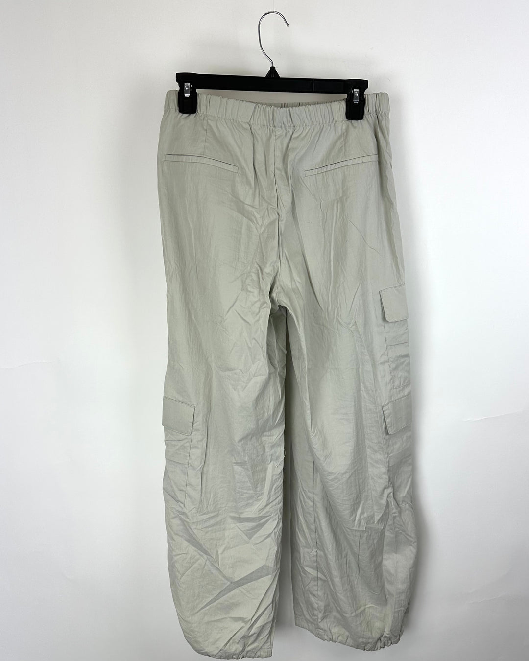 Zara Beige Cargo Pants - Small