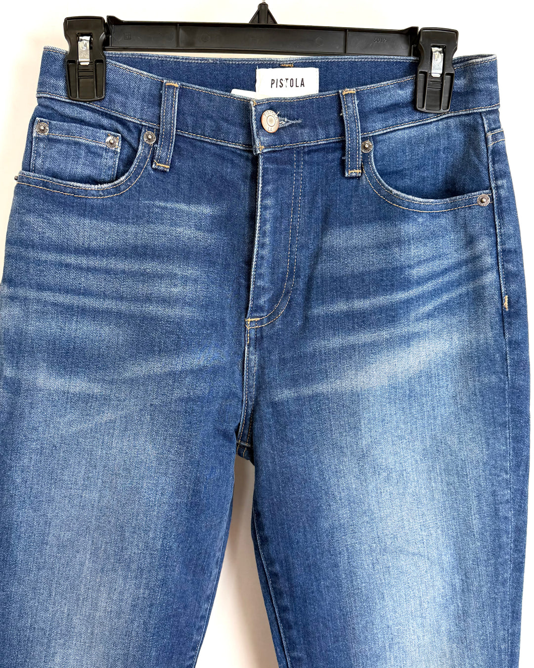 Medium Wash Skinny Jeans - Size 27