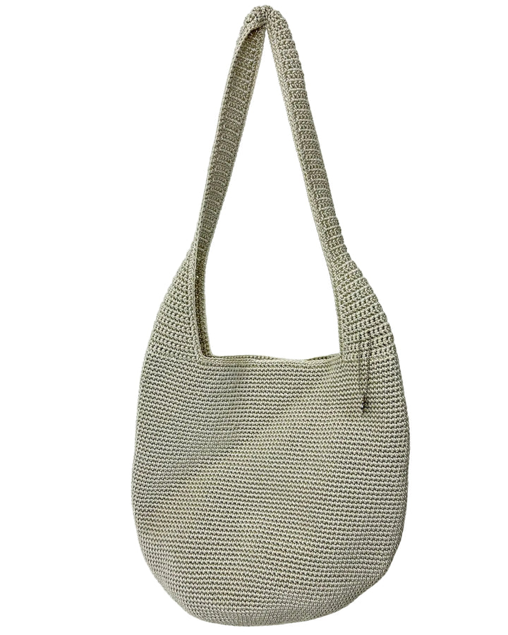 Cream Crochet Shoulder Bag