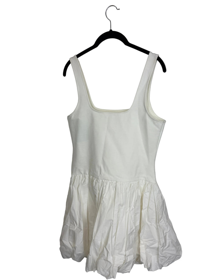 Cream Balloon Dress- 6/8