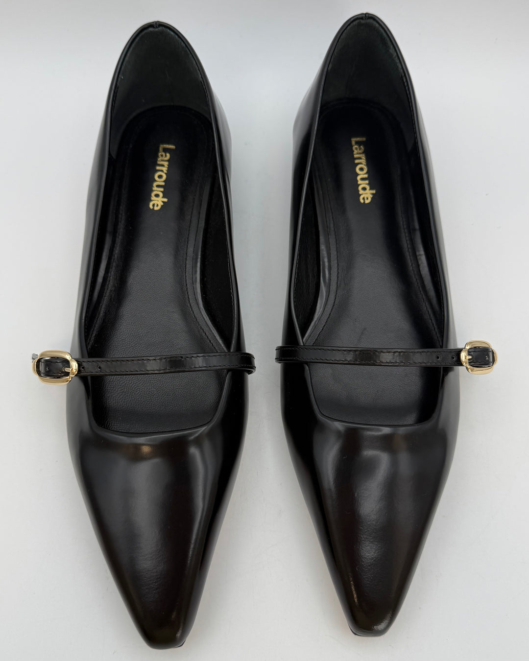 Black Patent Leather Ballet Flat - Size 6.5