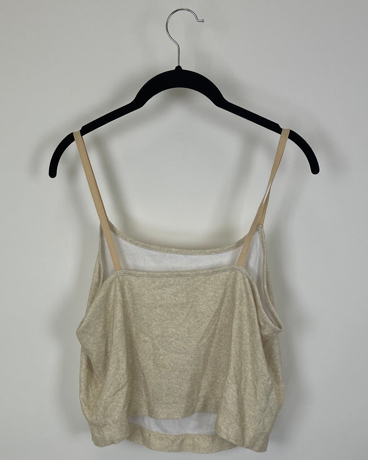 Cream Fleece Lounge Set - Size 6/8