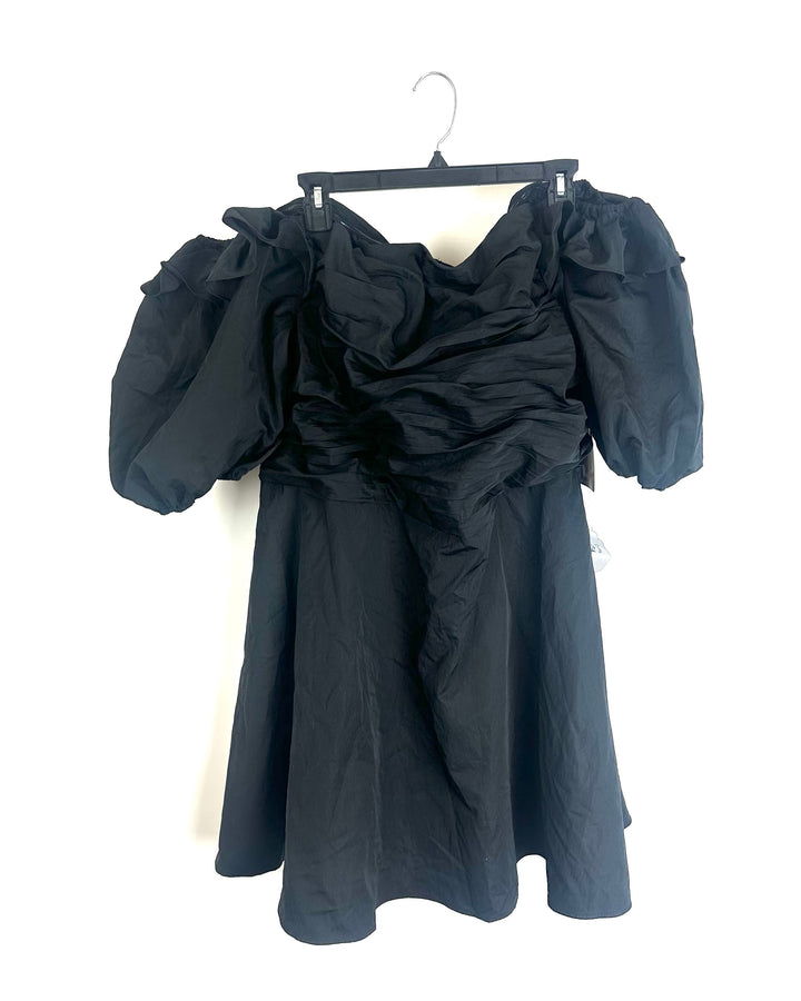 Black Off The Shoulder Dress - Size 22W