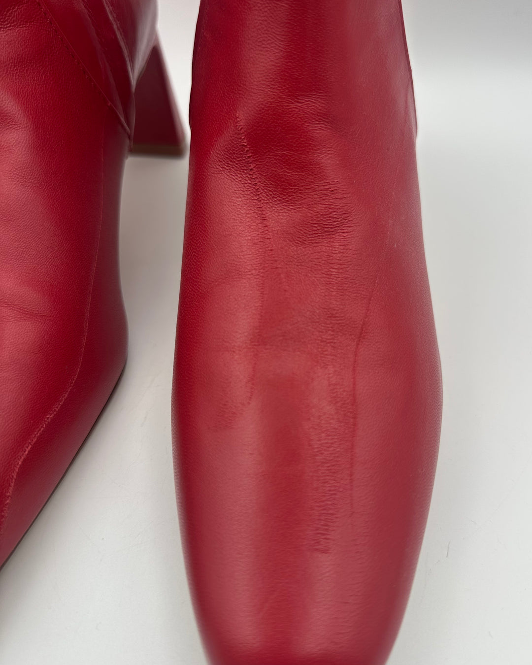 Bright Red Booties - Size 9.5 and 11