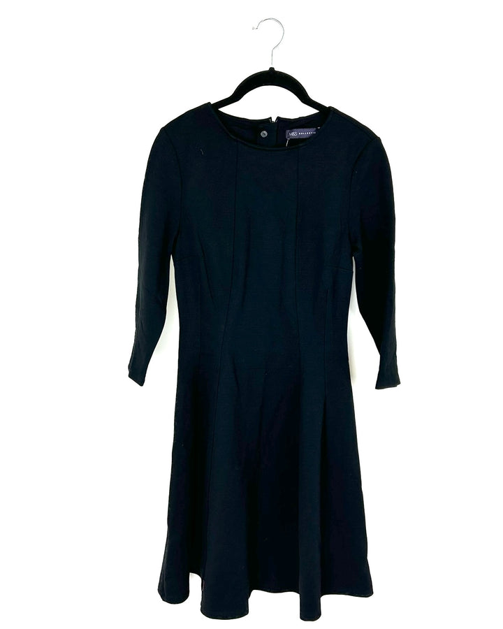 Black Long Sleeve Dress - Size 2/4