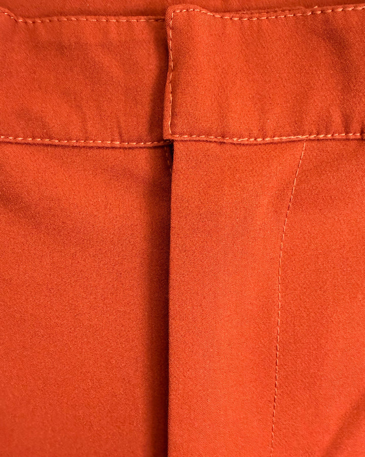 Terracota Wide-Leg Trousers - Size 4