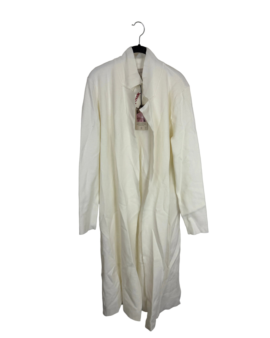 Ivory Collard Cardigan - size 6/10