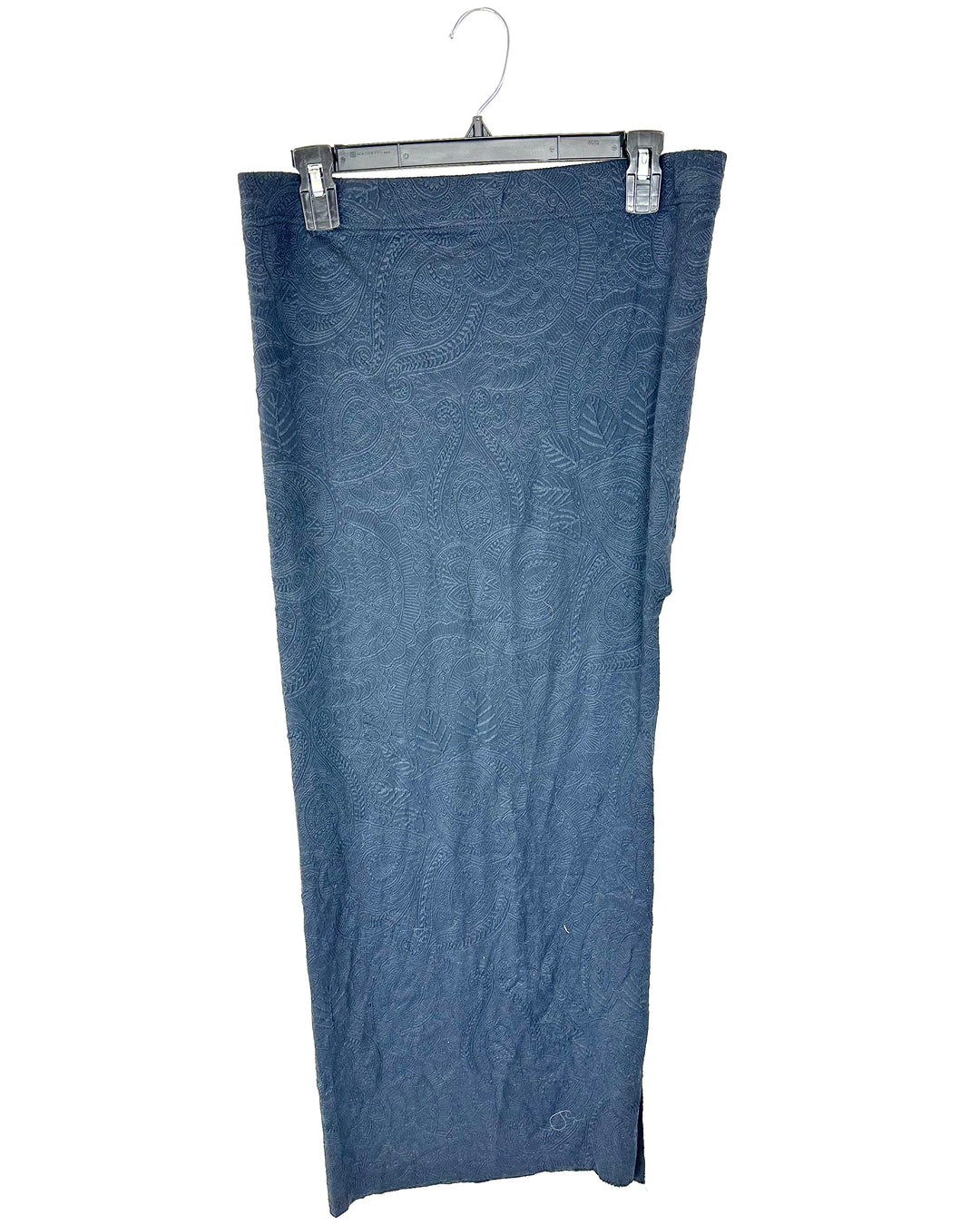 Black Embossed Cover Up Skirt - Extra Large/Extra Extra Large