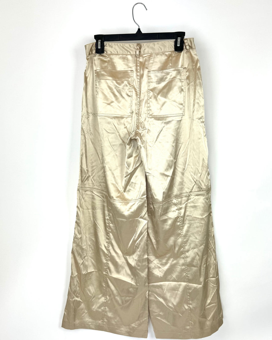 Shiny Gold Pants With Pockets - Size 2/4