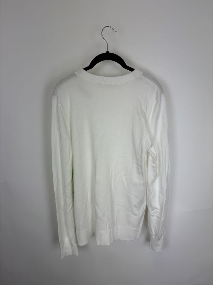 XOXO Embroidered Long Sleeve Sweater - Size 4/6