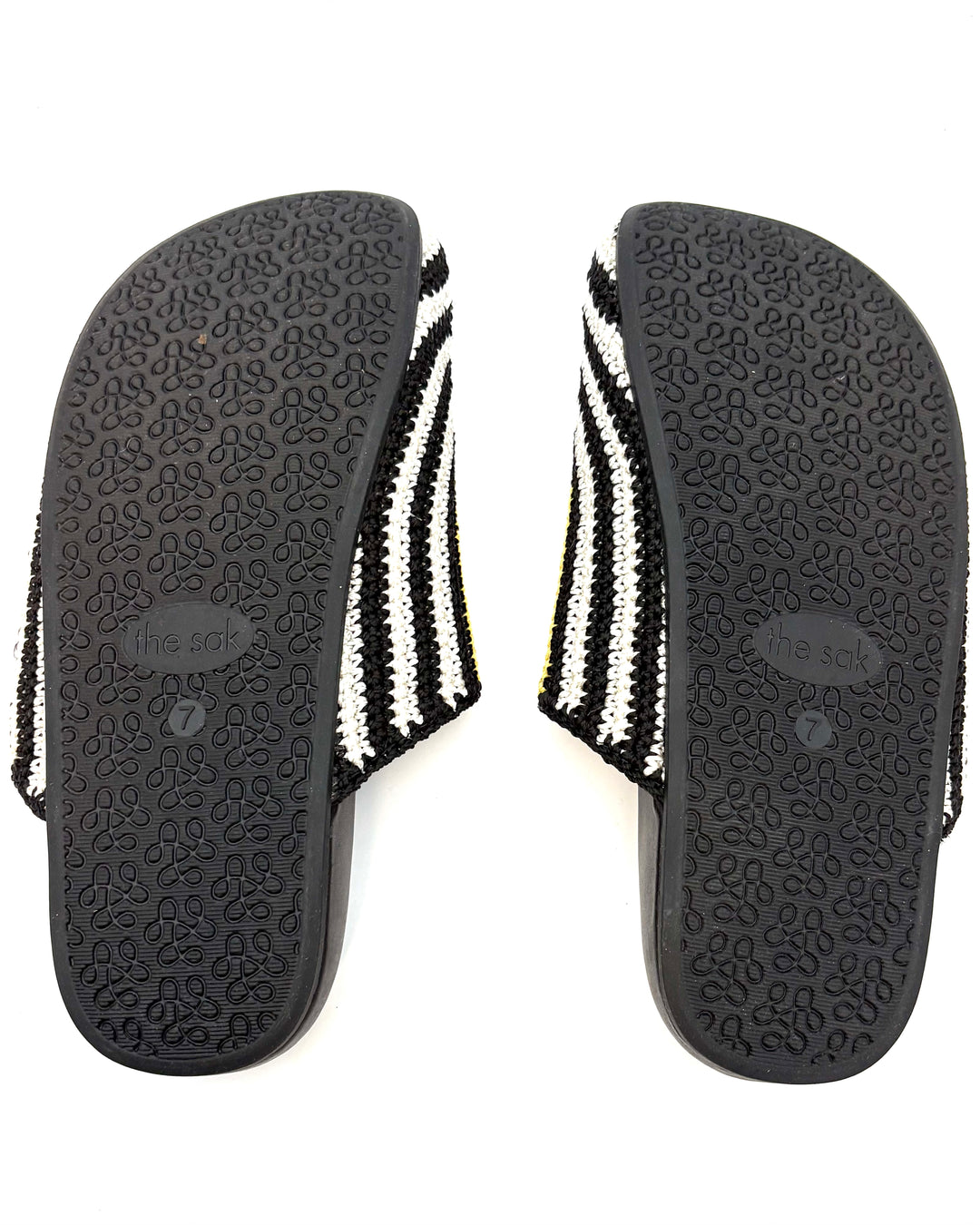 Black, White & Multi Color Clog - Size 7