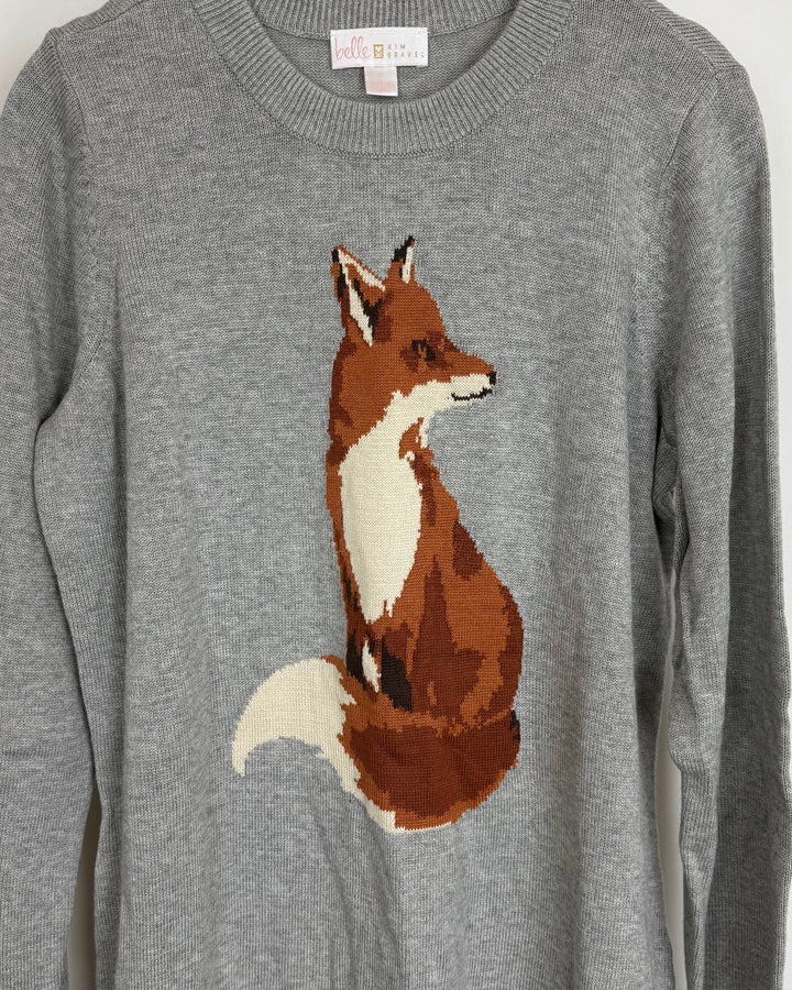 Grey Fox Sweater - Size 6/8