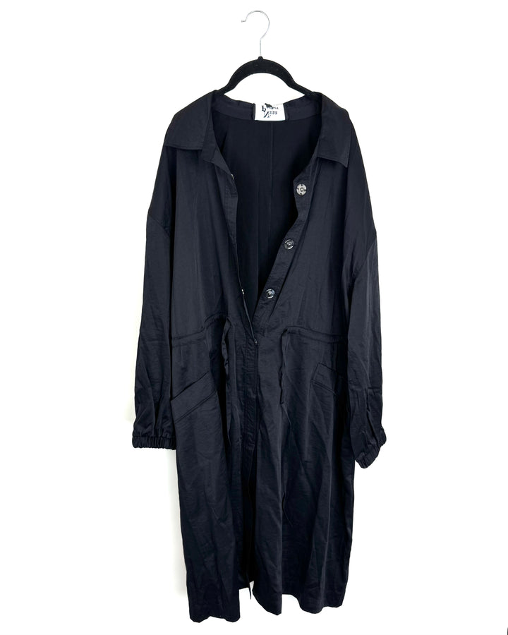 Black Cinched Waist Dress- Size 2x