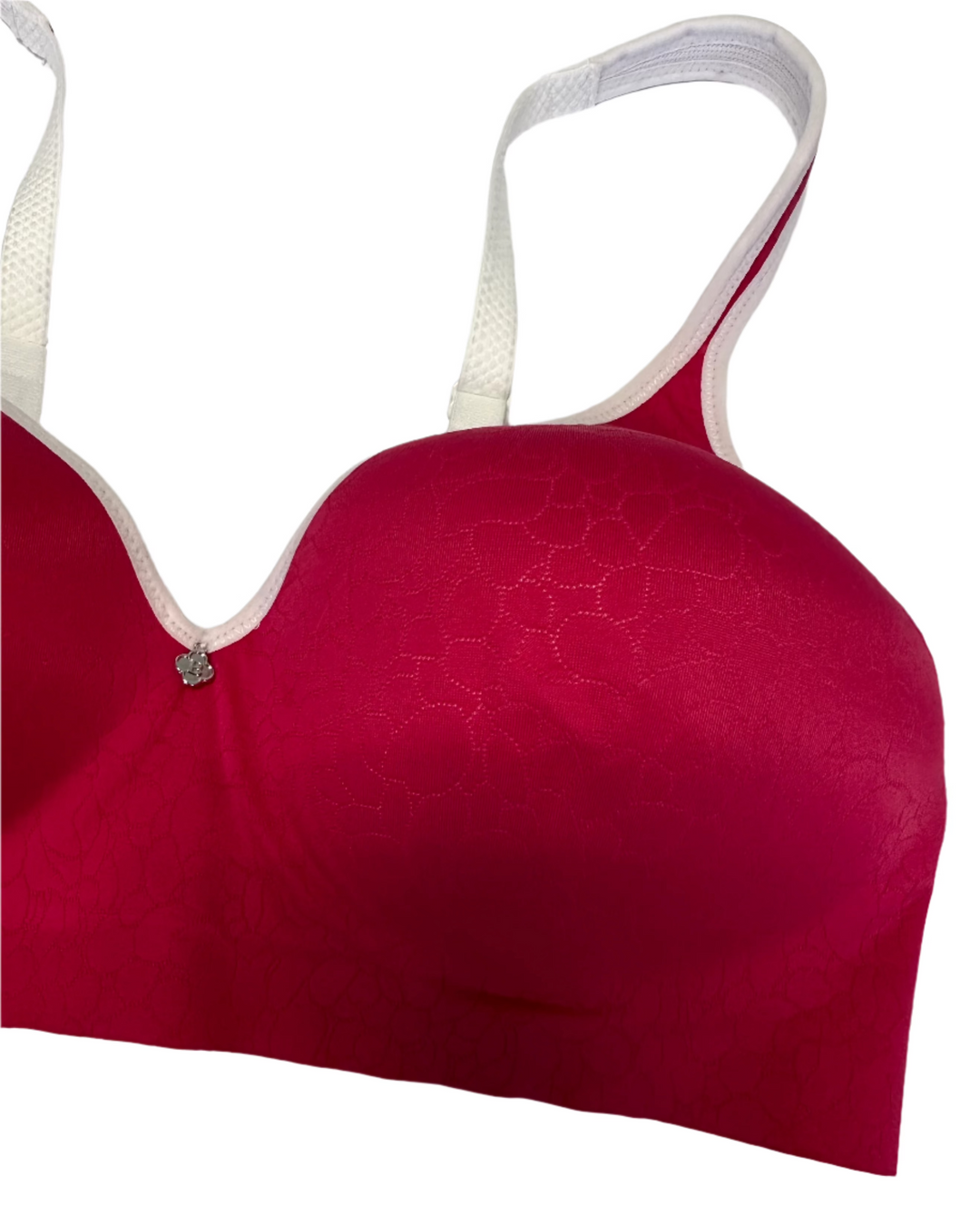 Red Seamless and Wireless Bra - 34B, 34C, 38C and 40DD