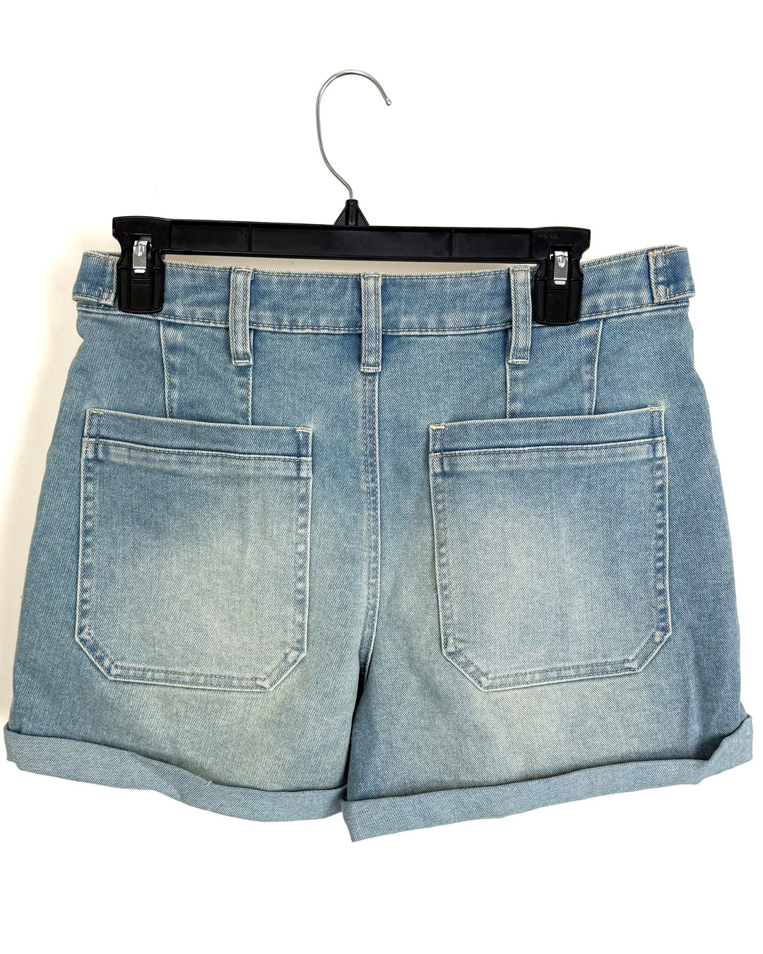 Distressed Denim Shorts - Size 6