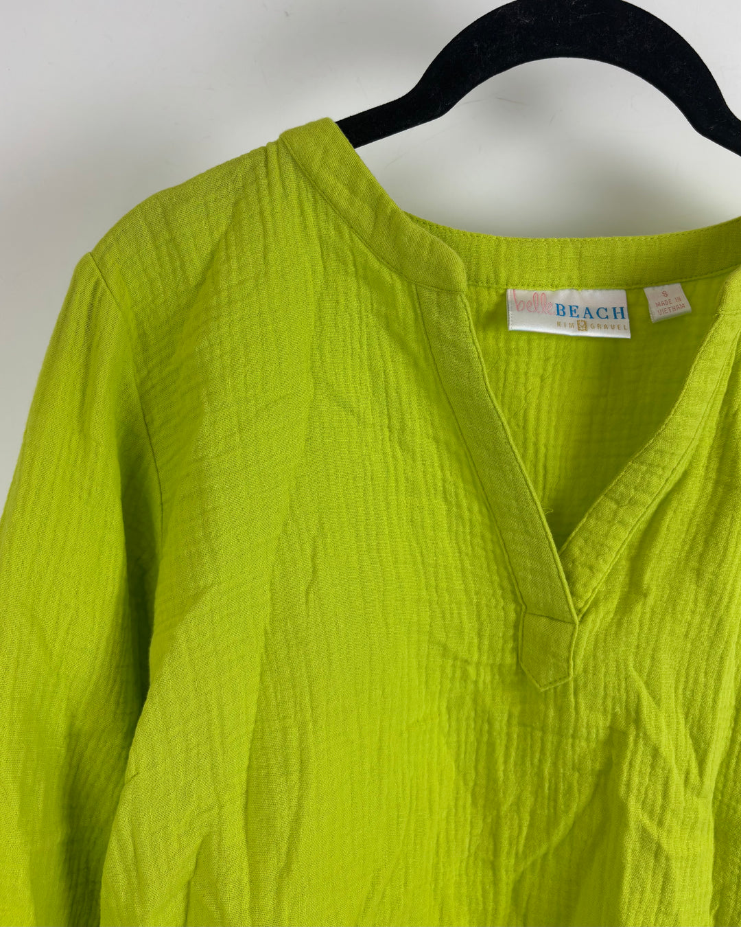 Lime Green Lightweight Top - Size 6/8
