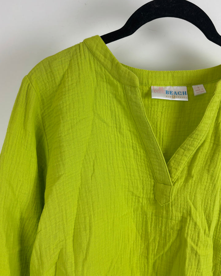 Lime Green Lightweight Top - Size 6/8