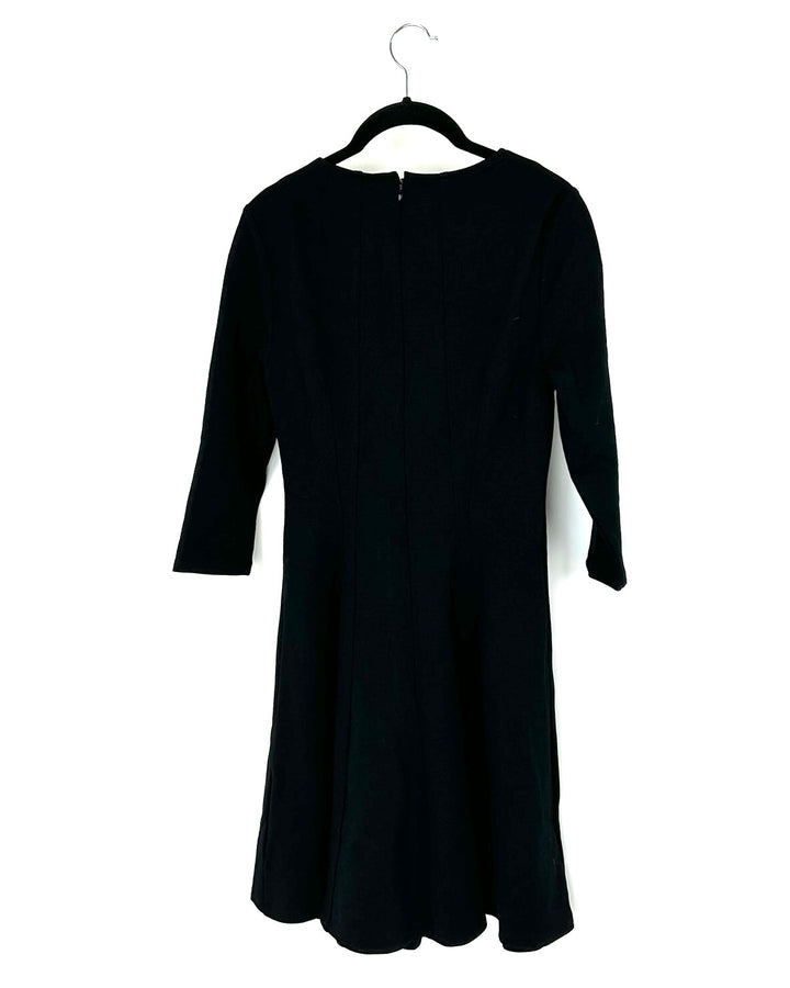 Black Long Sleeve Dress - Size 2/4