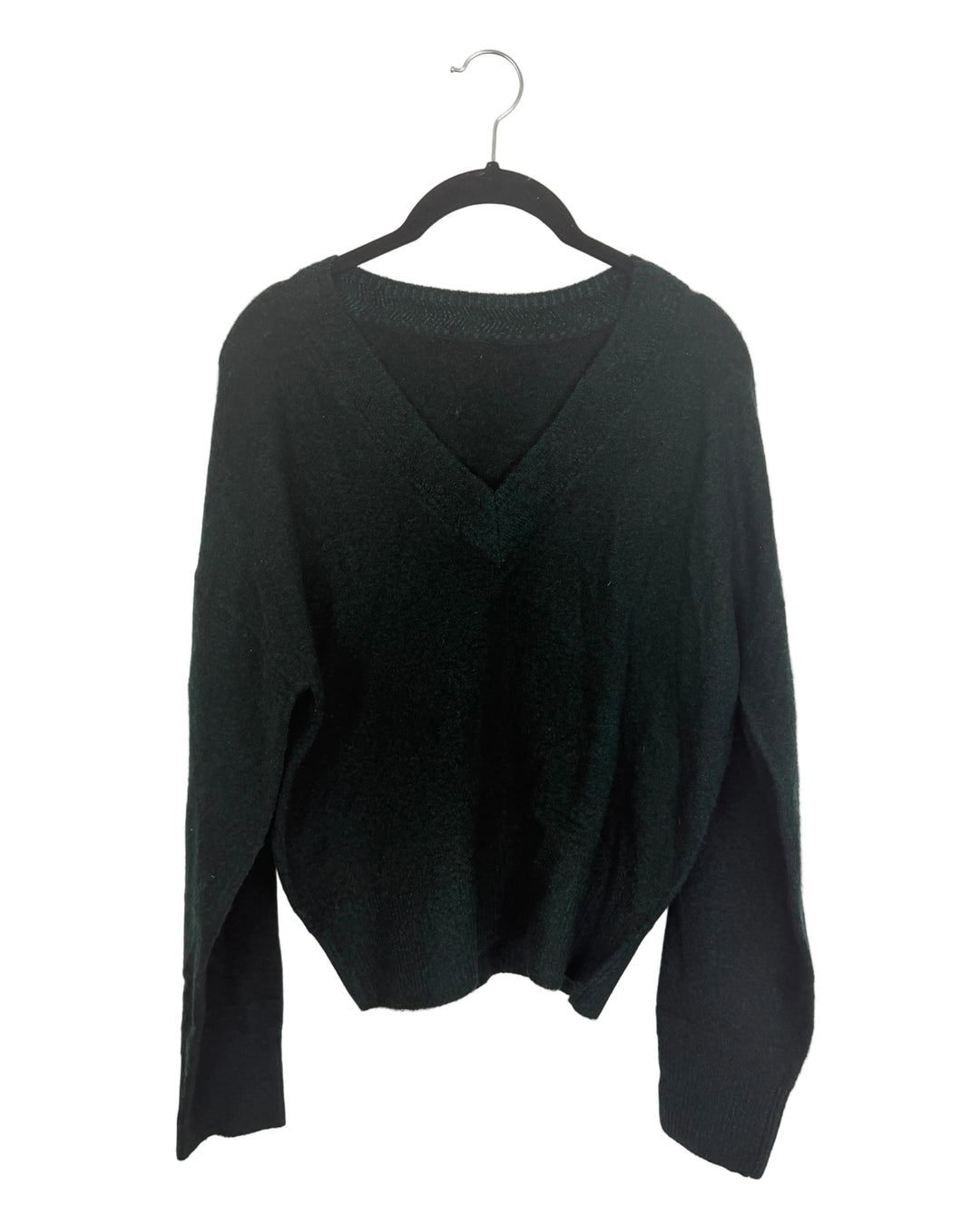 Dark Green V-Neck Sweater- Size 2/4