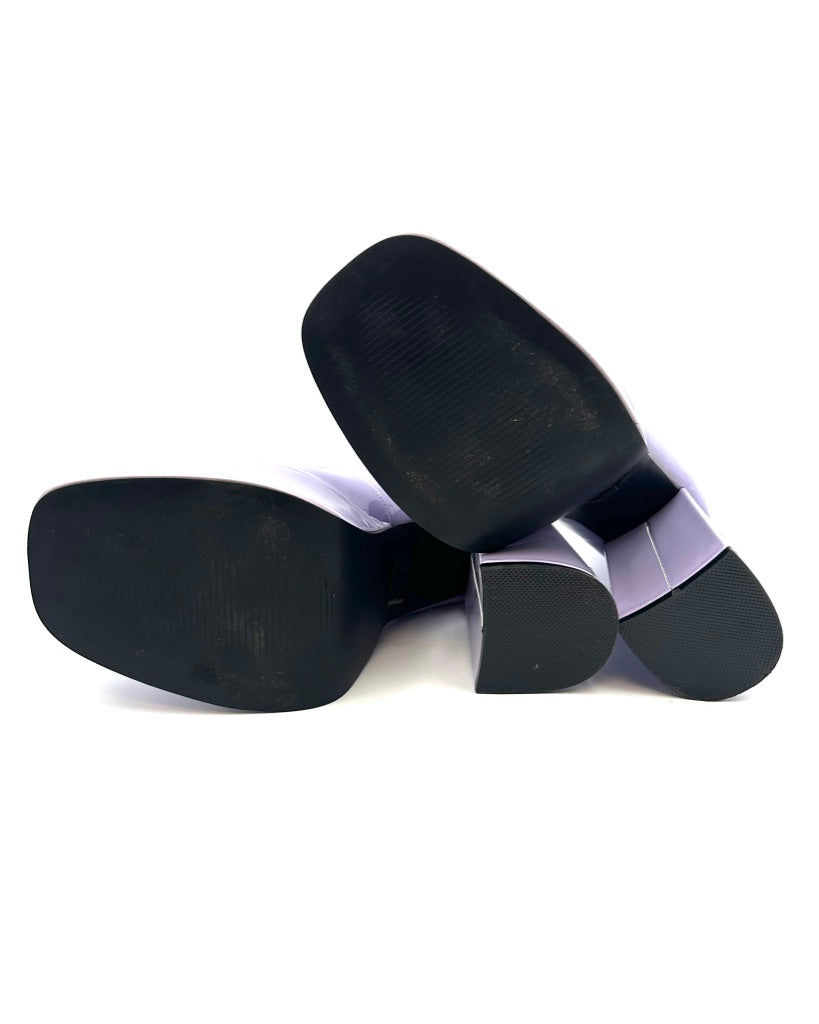 Nasty Gal Lilac Platform Mary Jane Heels - Size 6