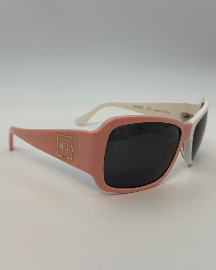 Pink and White Sunglasses