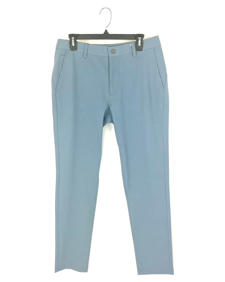 MENS Dusty Blue Golf Pants - 32X32