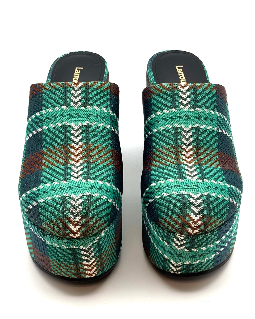 Greed Tweed Platform Clog - Size 8.5