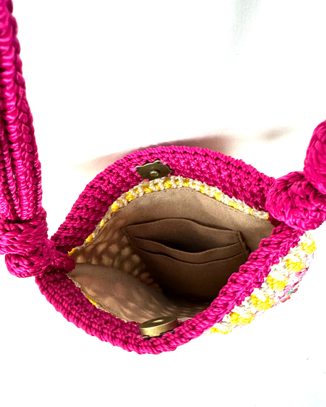 Multi-Color Crochet Mini Bag