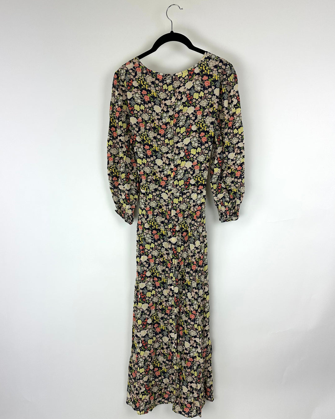 Blue and Multicolor Floral Dress - Size 2/4