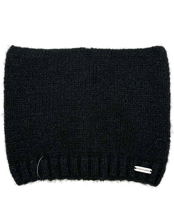Black Beanie with Cat Ears - One Size