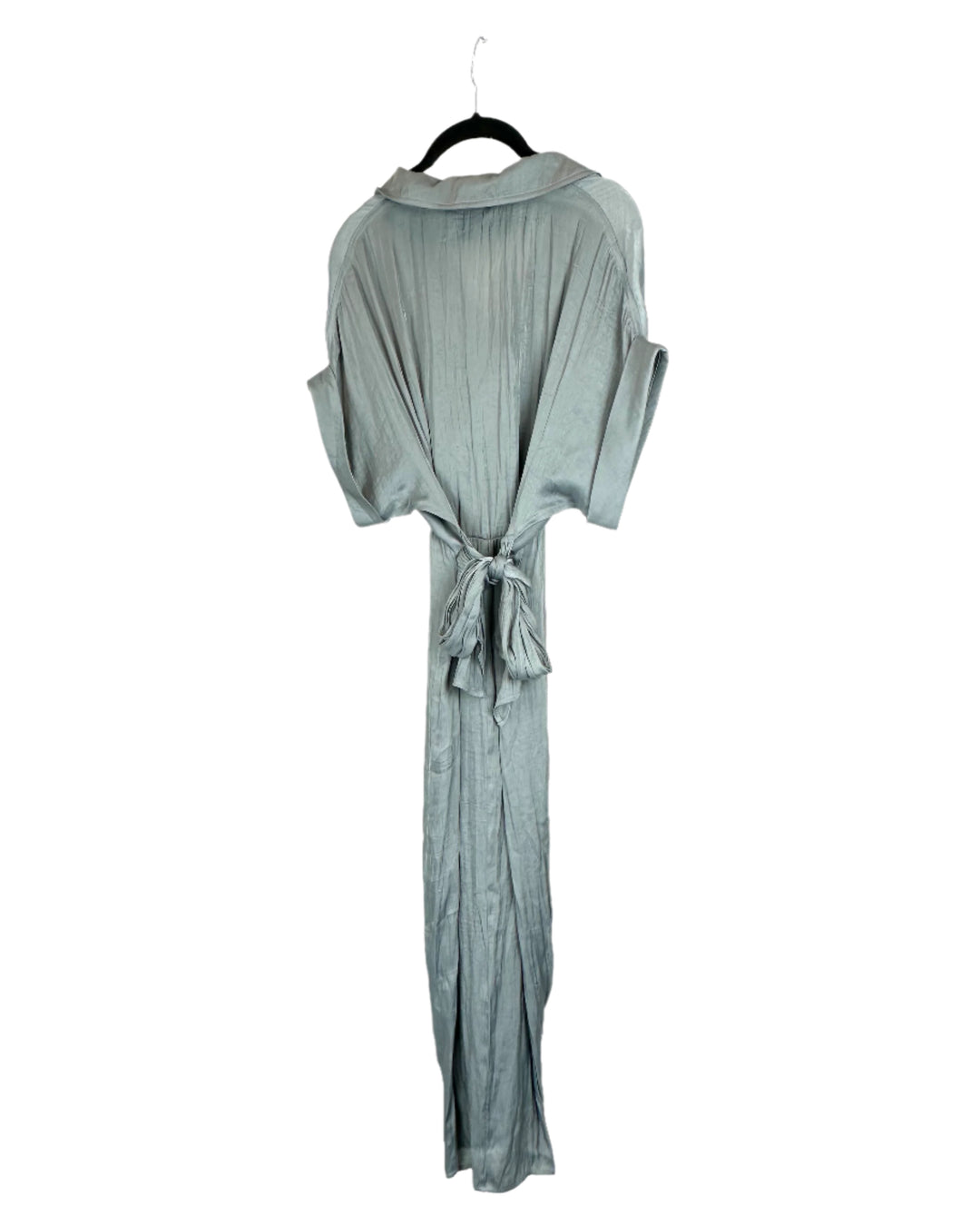 Gray Button Down T-Shirt Dress - Size 4