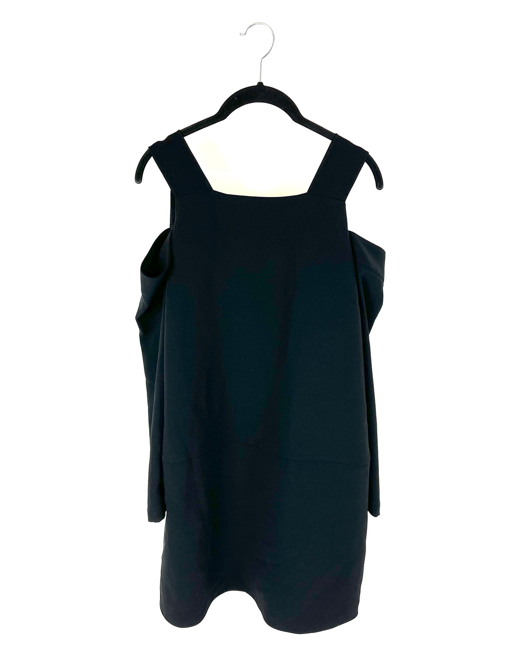 Black Cold Shoulder Dress - Size 4-6
