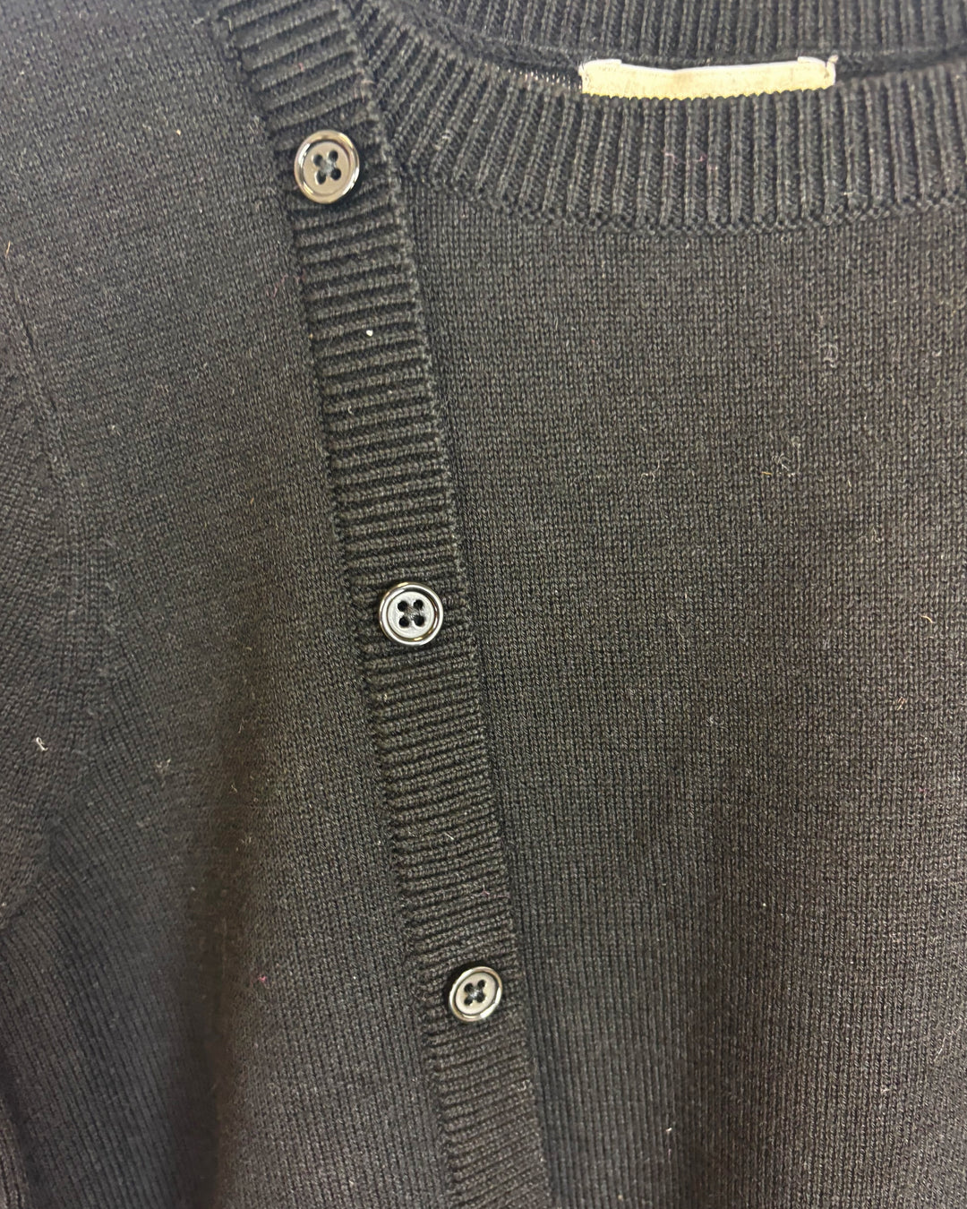 Black Long Sleeve Cardigan - Size 4/6