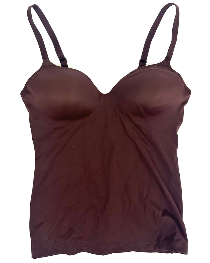 Brown Wireless Shapewear Cami Top - Medium