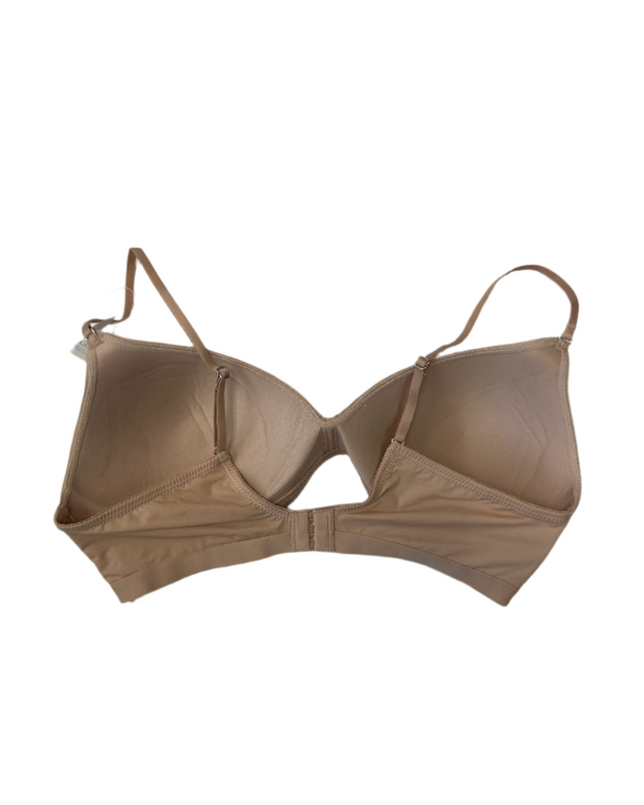 Cashmere Colored Wireless Lightweight Bra - 34B