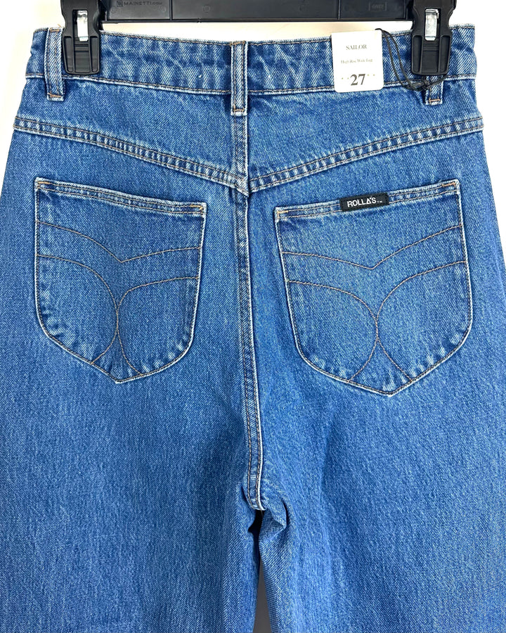 Rollas Blue Denim Jeans - Size 27