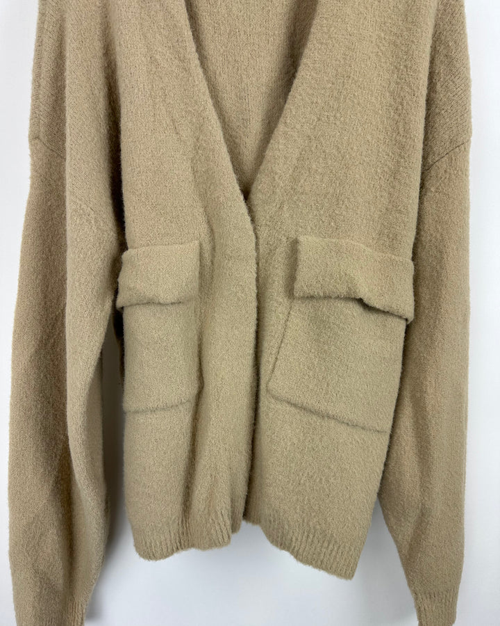 Teddy Bear Brown Cardigan - Size 4/6