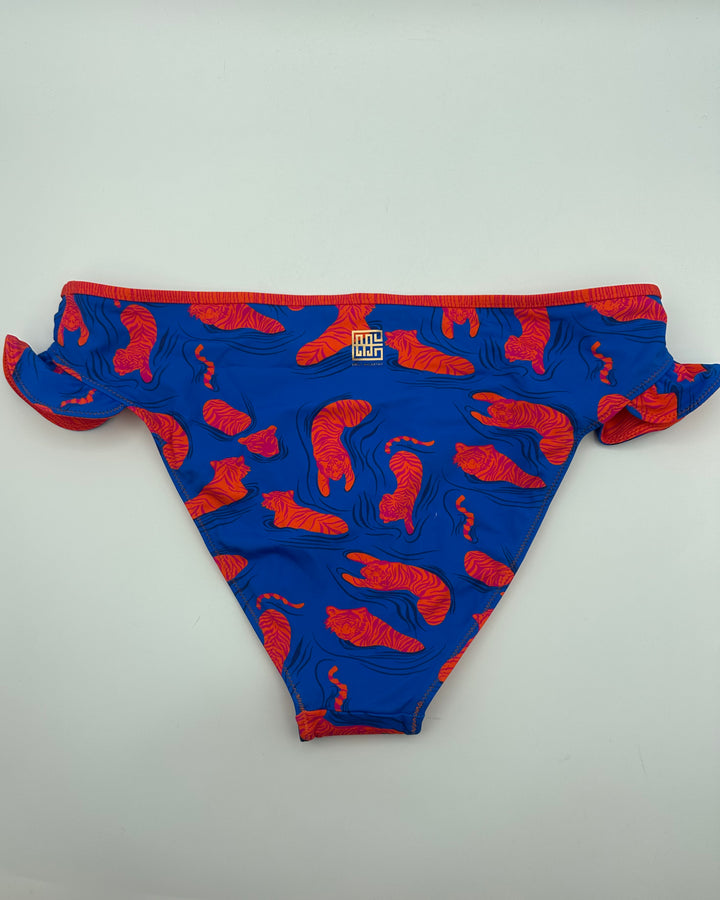 Orange Reversible Swim Bottom - S, L, XL