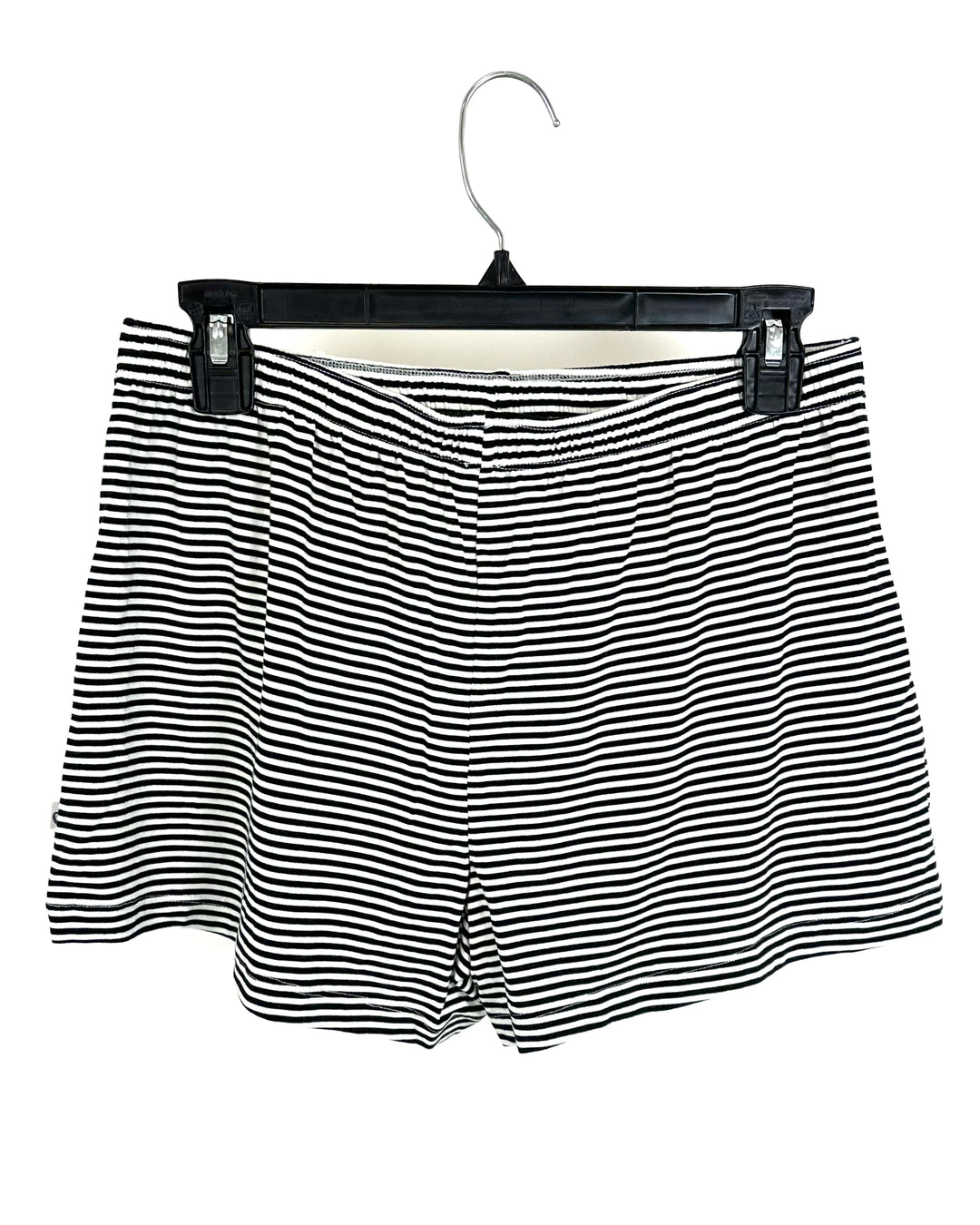 Black and White Pajama Shorts - Size 4/6