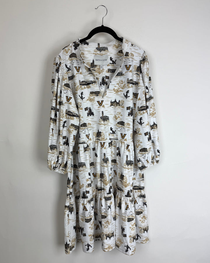 College Logo Dress - Size 14/16