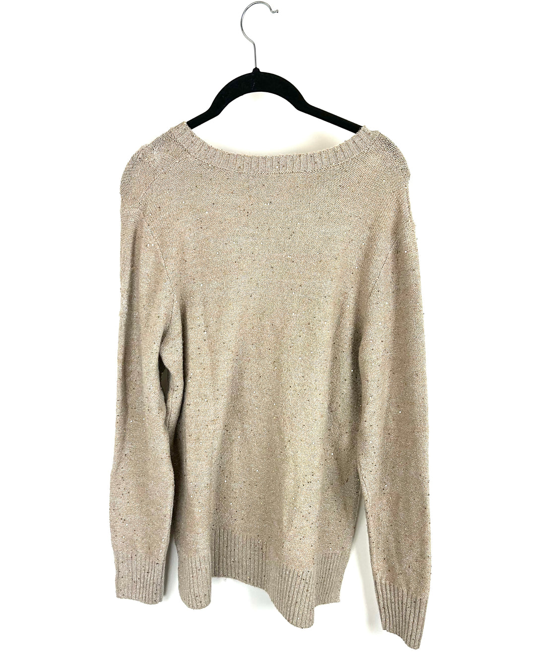 Beige Knit Cardigan - Size 6/8