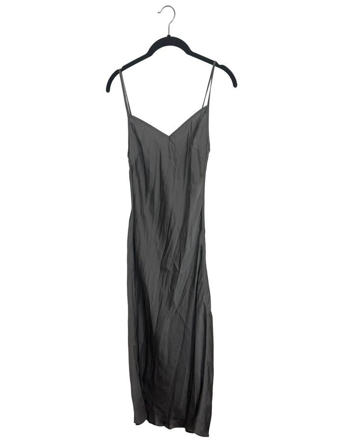 Slate Gray Slip Dress - Size 00/0 and 0/2