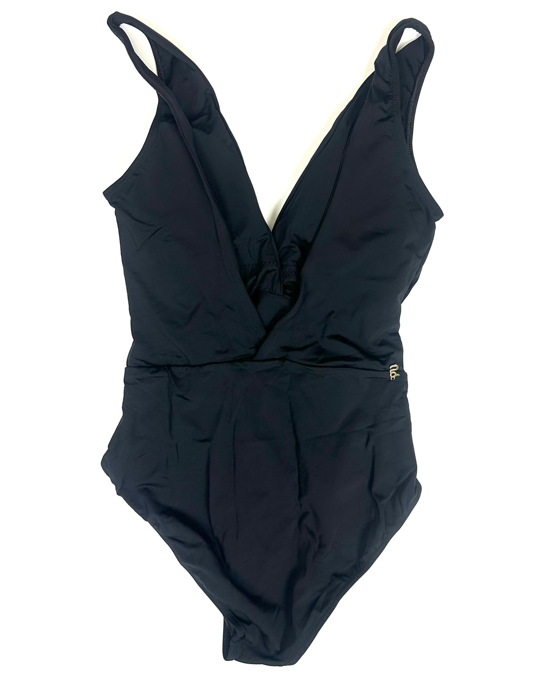 Black Ring One Piece Swimsuit - Size 2/4