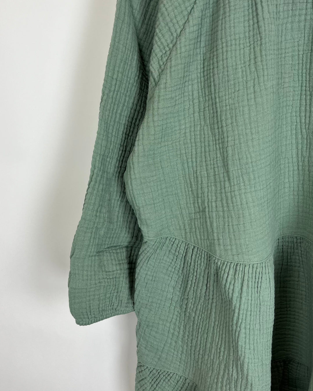Sage Green Textured Dress - Size 0/2, 4/6, 8/10 and 12/14
