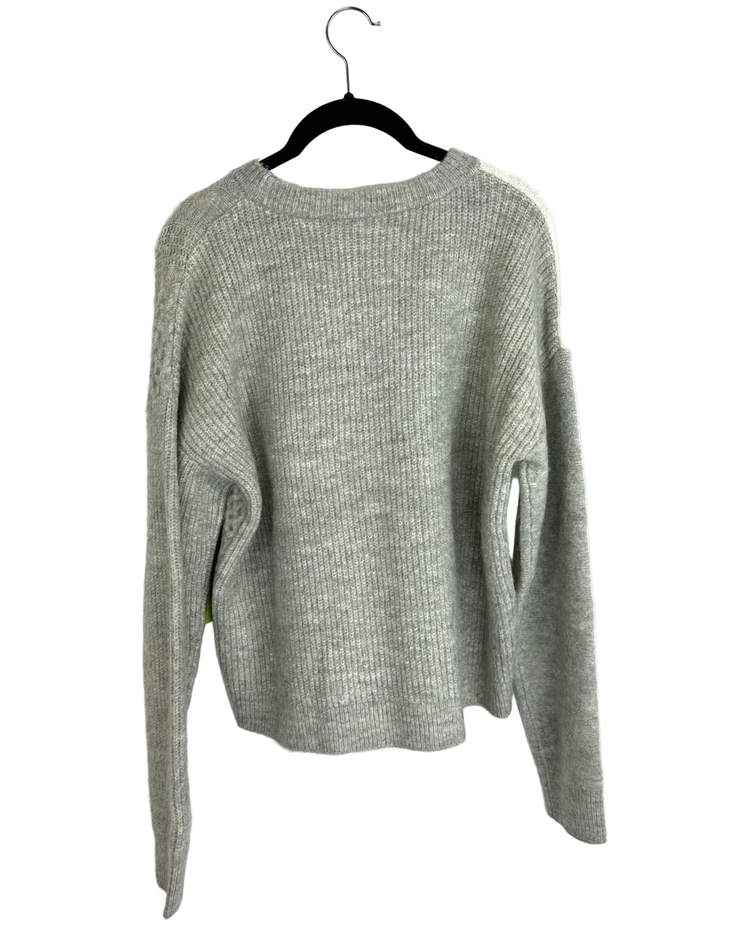 Grey Knit Sweater - Size 6/8